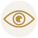 Icono de ojo que ilustra la cobertura ante pérdidas orgánicas